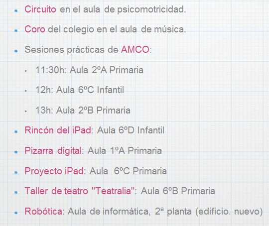 actividades