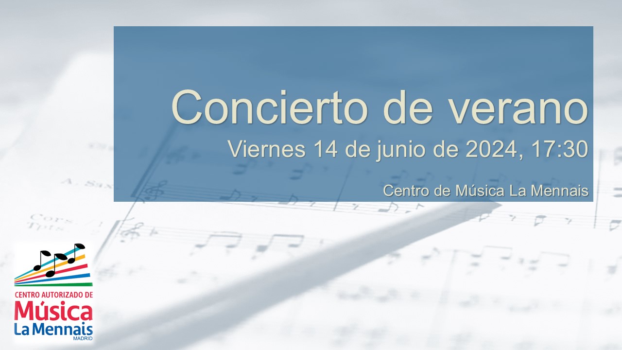 Concierto de verano La Mennais